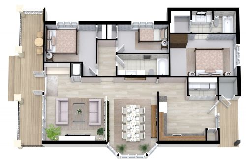 Best Floor Plan for 1200 sq ft House
