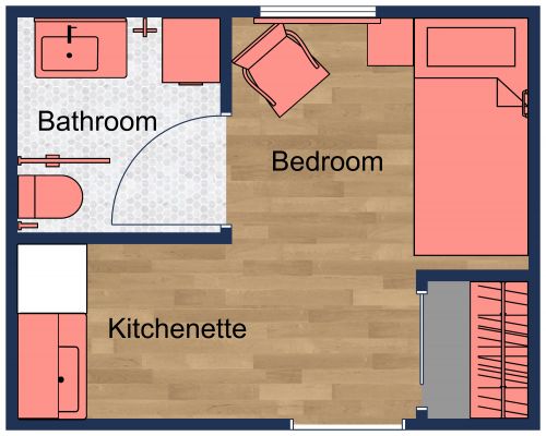 Small Assisted Living Floor Plan 