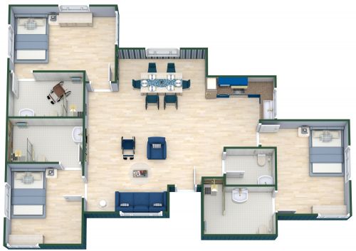 ADA Home Floor Plan