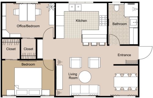 700 sq ft House Plan