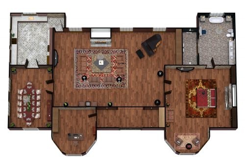 Castle House Plan