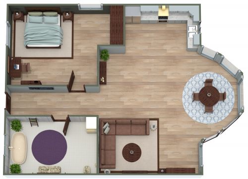 1200 sq ft House Plan
