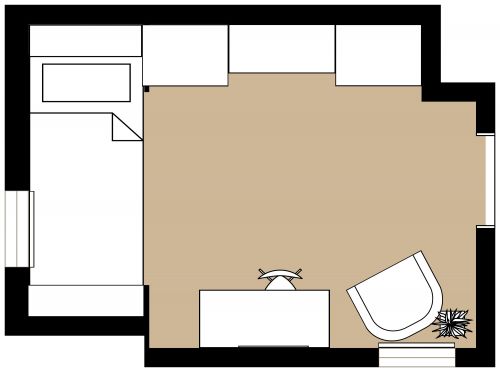 Dorm Room Layout