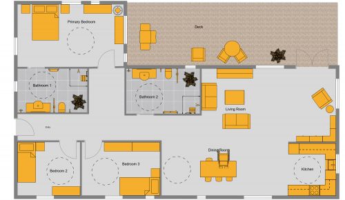 Handicap Accessible House Floor Plan