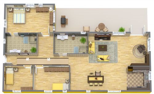 Handicap Accessible House Floor Plan