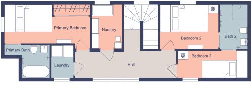 Camelback Shotgun House Plan