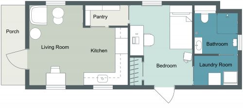 Shotgun Style House