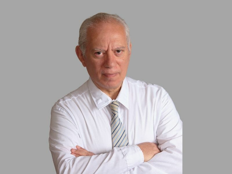 Portrait of architect Ruben O Feldman.